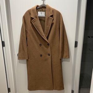 Babaton Slouch Coat Aritzia Size Small